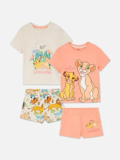 Primark Pijamas E Roupa De Dormir^2 Pijamas Manga Curta 30º Aniv. Disney O Rei Leão