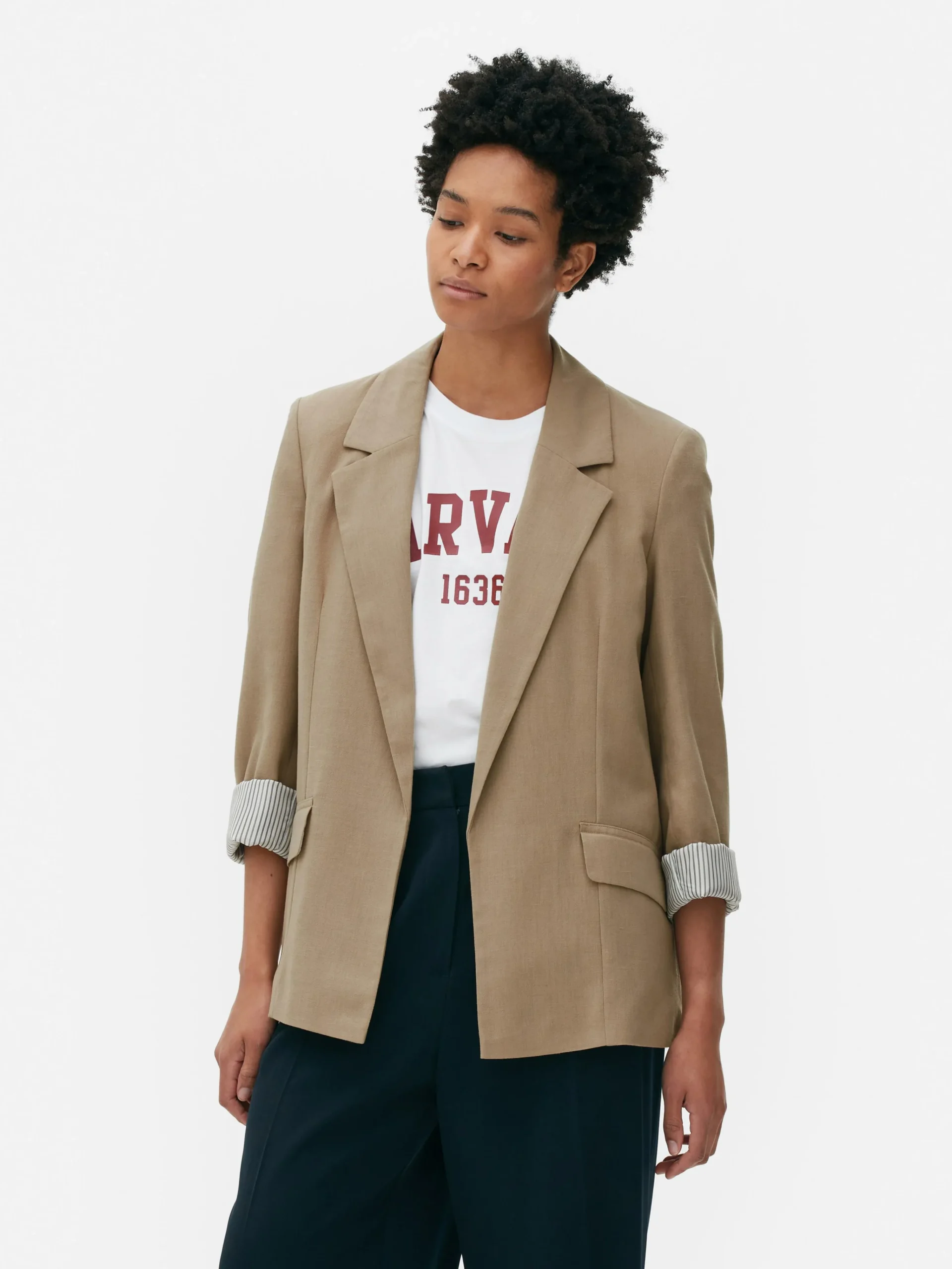 MULHER Primark Blazers^Blazer Corte Justo S/ Botões