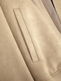 Primark Casacos E Blusões^Blusão Bomber Imitação Camurça