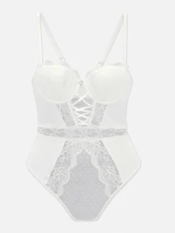 MULHER Primark Conjuntos De Lingerie^Body Copas Almofadadas Renda Noiva
