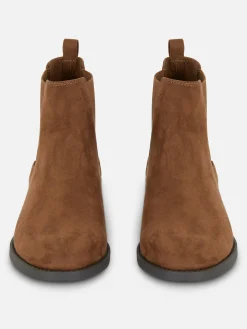 MULHER Primark Botas^Botas Chelsea Imitação Camurça