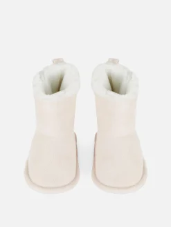 Primark Botas^Botinhas Rebordo Imitação Pelo Bebé