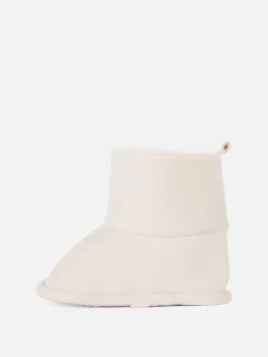 Primark Botas^Botinhas Rebordo Imitação Pelo Bebé