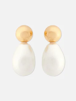 MULHER Primark Bijutaria^Brincos Pendentes Imitação Pérolas