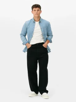 Primark Calças De Ganga^Calças Ganga Corte Folgado