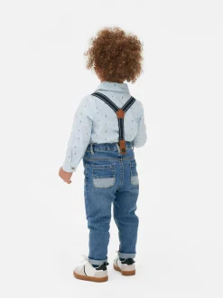 Primark Calças E Leggings^Calças Ganga Suspensórios