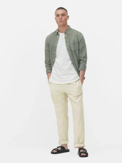 Primark Calças^Calças Mistura Linho