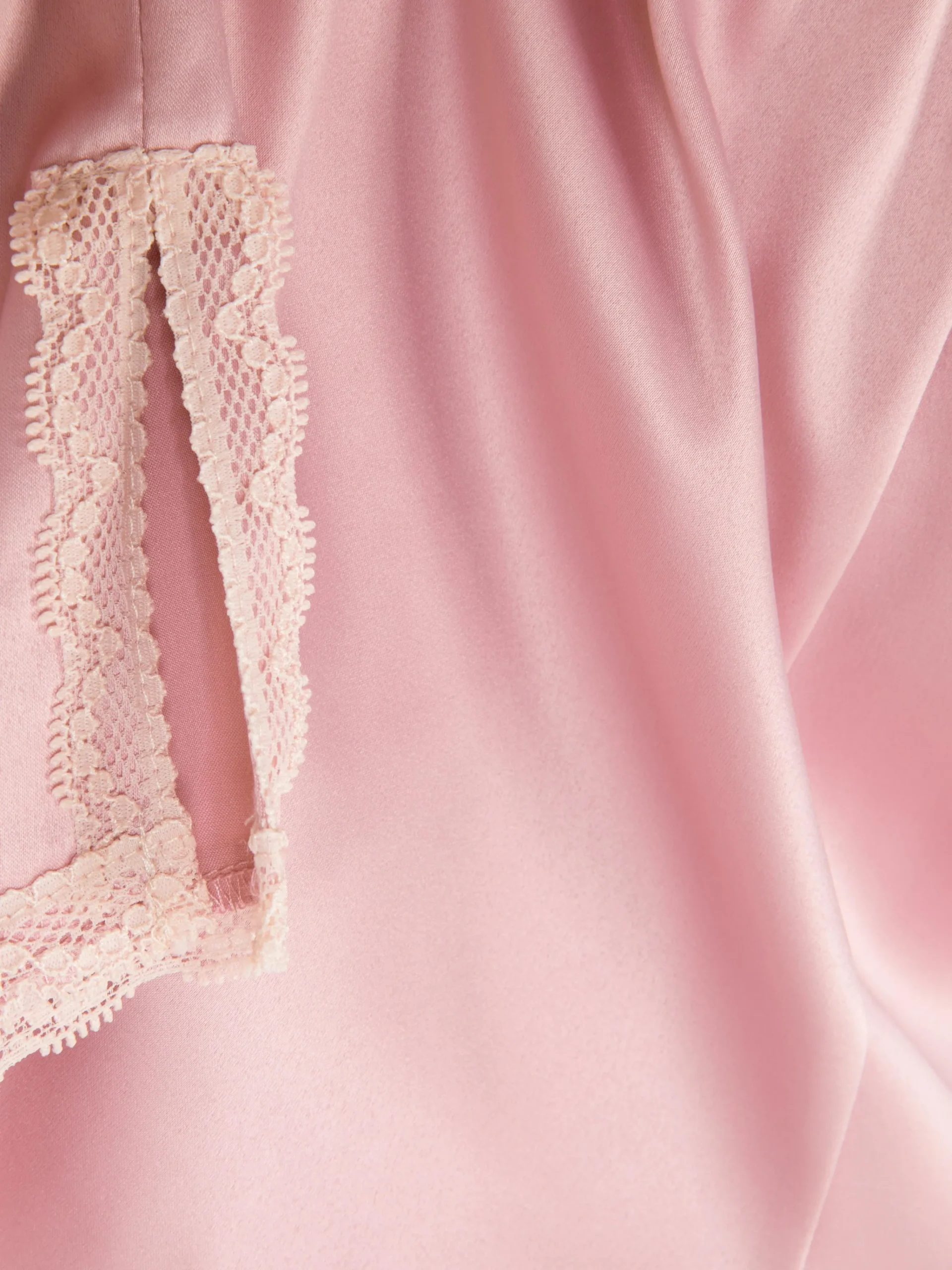 MULHER Primark Calças De Pijama^Calções Pijama Cetim Rebordo Em Renda