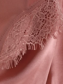 MULHER Primark Calças De Pijama^Calções Pijama Mistura Seda Rebordo Rendado