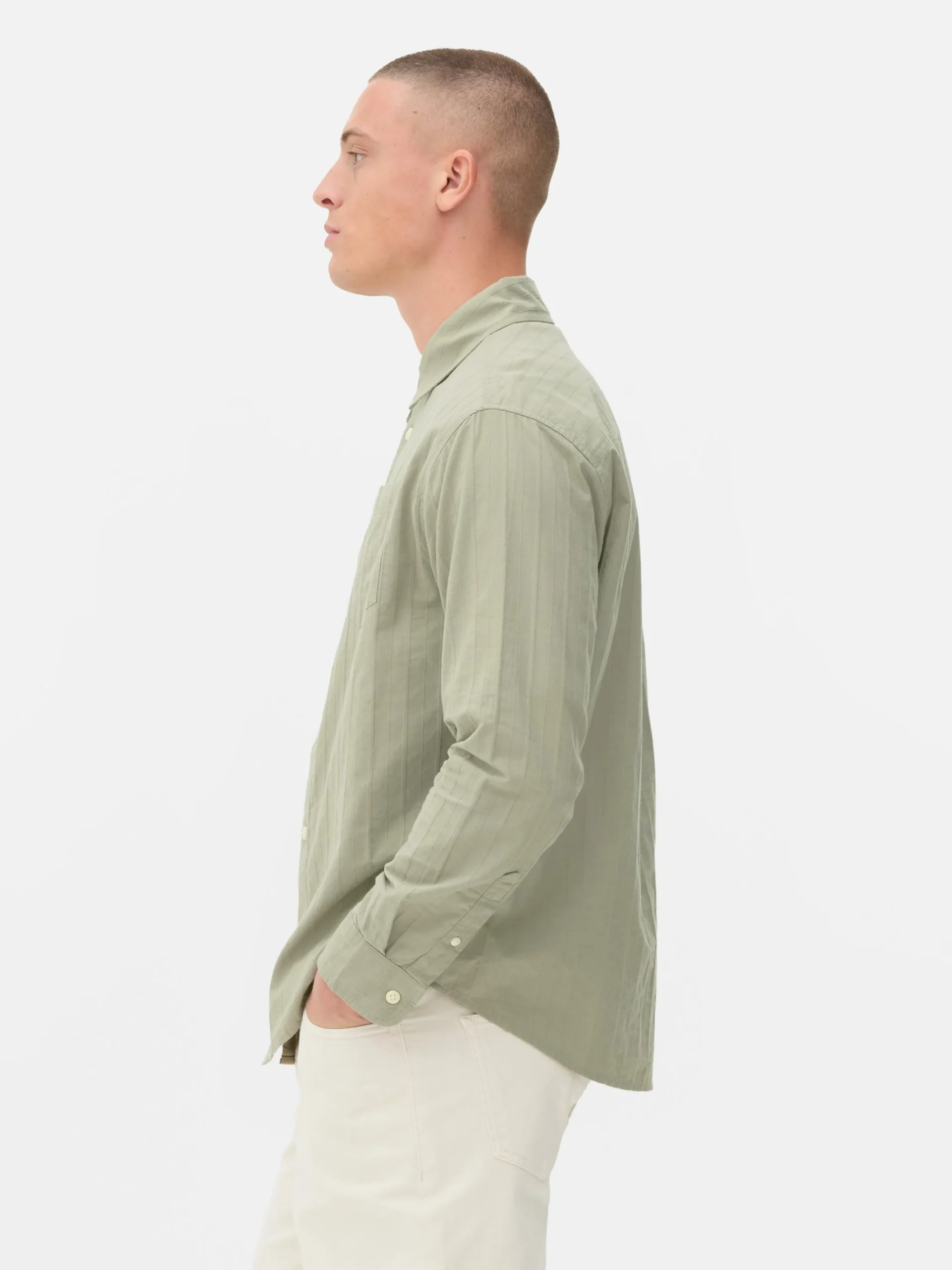 Primark Camisas^Camisa Manga Comprida Jacquard