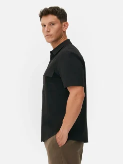 Primark Camisas^Camisa Manga Curta Corte Folgado Kem