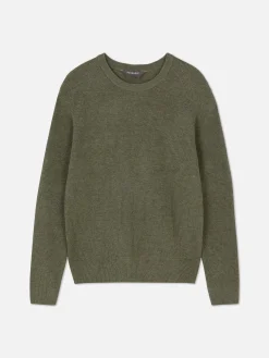 Primark Camisolas E Casacos De Malha^Camisola Canelada Decote Redondo