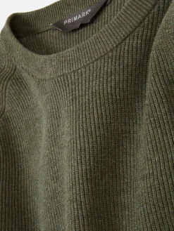 Primark Camisolas E Casacos De Malha^Camisola Canelada Decote Redondo