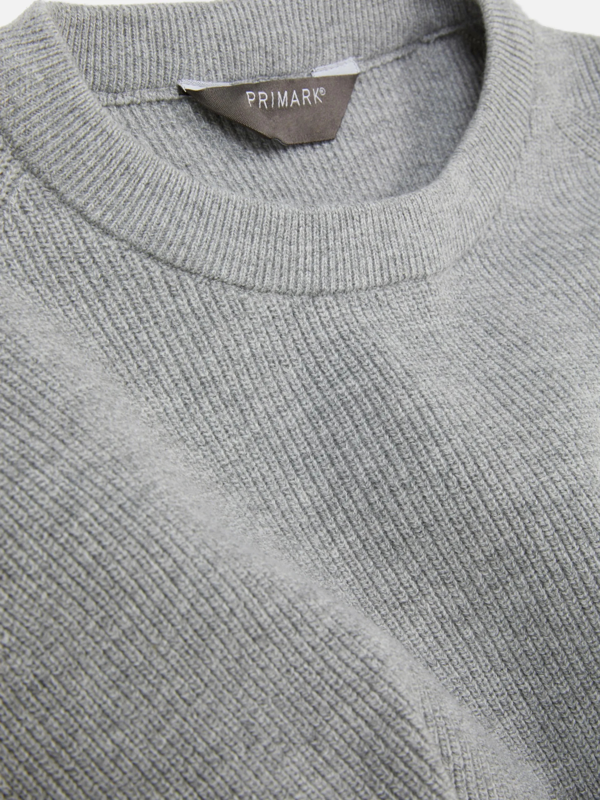 Primark Camisolas E Casacos De Malha^Camisola Canelada Decote Redondo