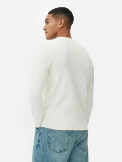 Primark Camisolas E Casacos De Malha^Camisola Canelada Decote Redondo