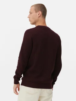 Primark Camisolas E Casacos De Malha^Camisola Decote Redondo Malha Entrançada