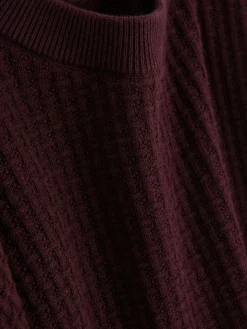 Primark Camisolas E Casacos De Malha^Camisola Decote Redondo Malha Entrançada