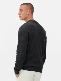 Primark Camisolas E Casacos De Malha^Camisola Decote Redondo Malha Entrançada