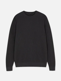 Primark Camisolas E Casacos De Malha^Camisola Decote Redondo Malha Entrançada