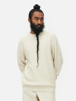 Primark Camisolas E Casacos De Malha^Camisola Decote Redondo Malha Entrançada