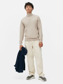 Primark Camisolas E Casacos De Malha^Camisola Gola Alta Malha Fina