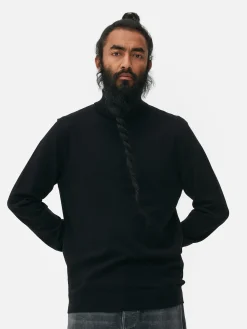 Primark Camisolas E Casacos De Malha^Camisola Gola Alta Malha Fina