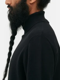 Primark Camisolas E Casacos De Malha^Camisola Gola Alta Malha Fina