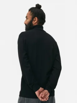 Primark Camisolas E Casacos De Malha^Camisola Gola Alta Malha Fina