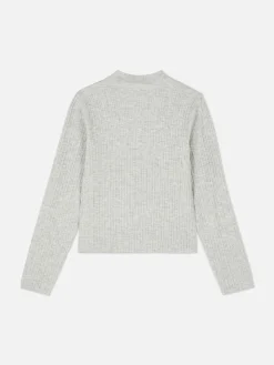 Primark Camisolas E Casacos De Malha^Camisola Gola Subida Canelada