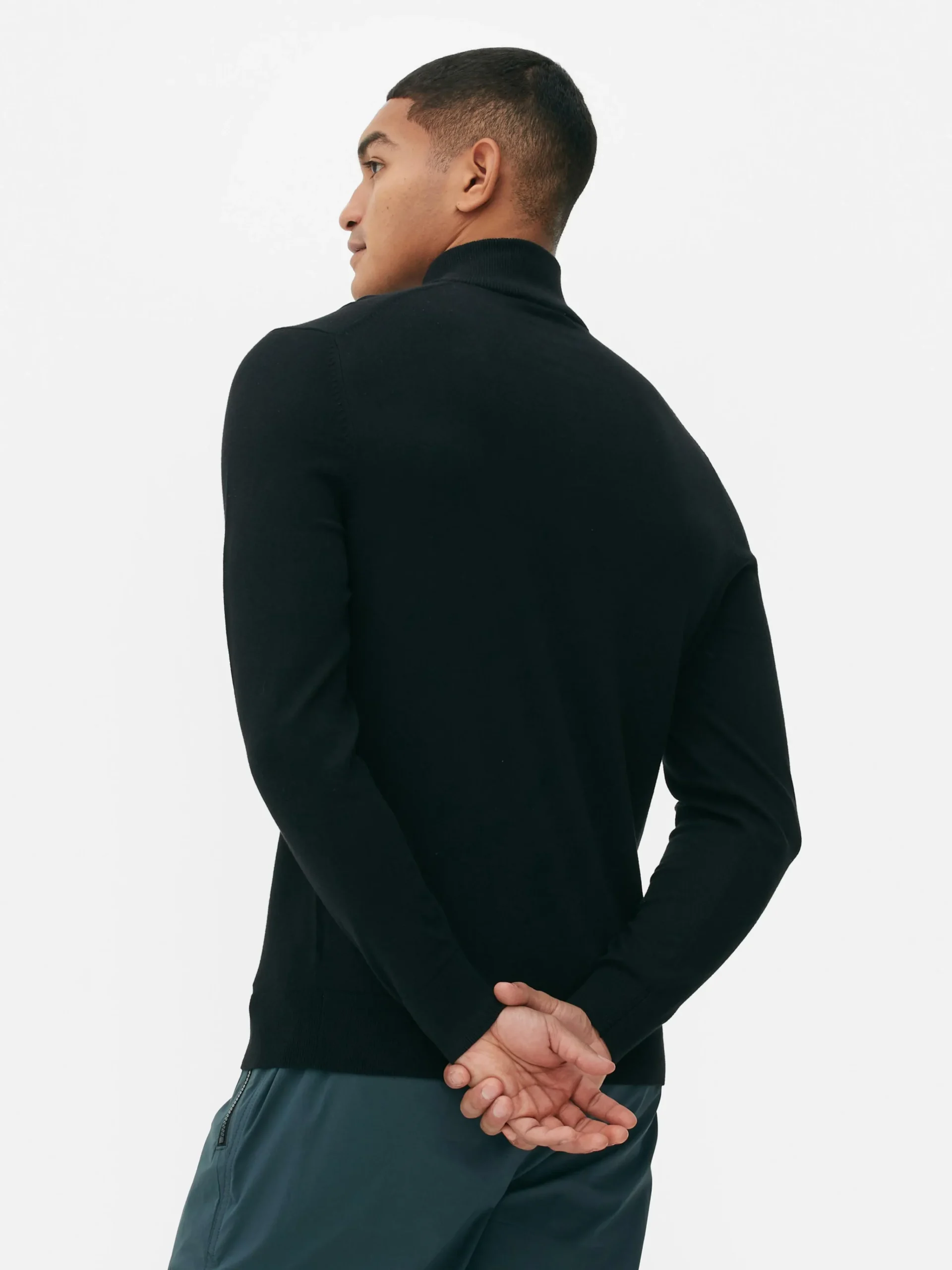 Primark Camisolas E Casacos De Malha^Camisola Malha 1/2 Fecho Correr