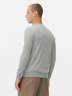 Primark Camisolas E Casacos De Malha^Camisola Malha Fina Gola Redonda