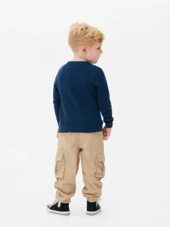 Primark Camisolas E Casacos De Malha^Camisola Malha Waffle Menino