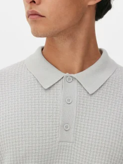 Primark Camisolas E Casacos De Malha^Camisola Polo Texturada