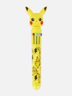Primark Canetas E Lápis^Caneta Dez Cores Pokémon Pikachu