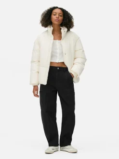 MULHER Primark Casacos E Blusões^Casaco Acolchoado Gola Funil