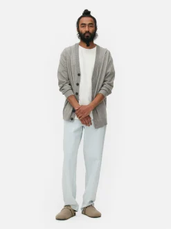 Primark Camisolas E Casacos De Malha^Casaco Malha Botões Grandes