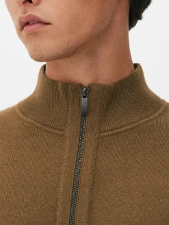 Primark Camisolas E Casacos De Malha^Casaco Malha Fecho Correr