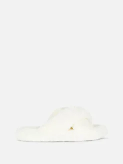 Primark Chinelos E Pantufas^Chinelos Tiras Cruzadas Imitação De Pele