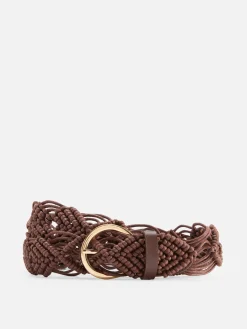 MULHER Primark Cintos^Cinto Croché Fivela