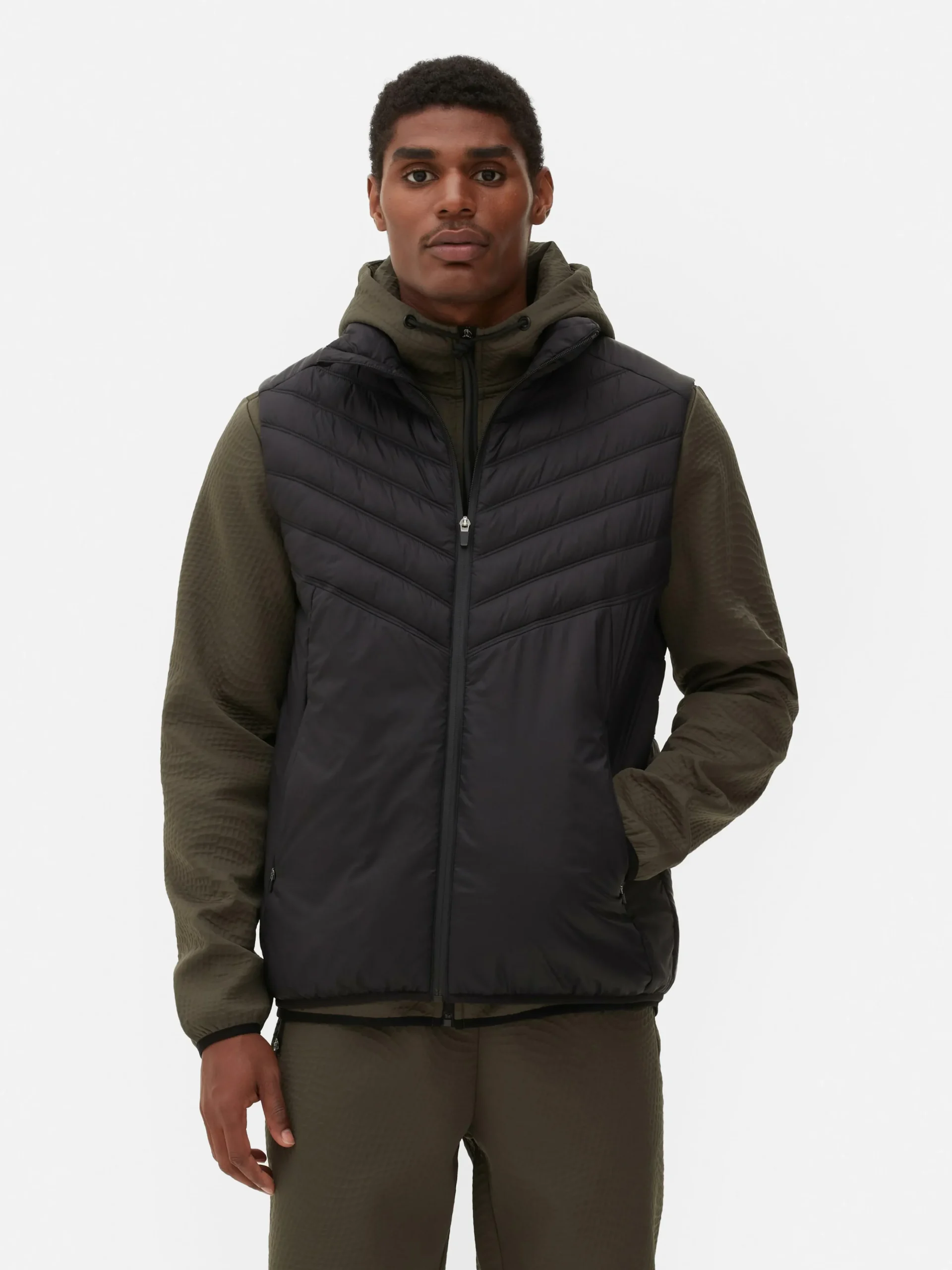 Primark Casacos E Blusões|Roupa De Desporto^Colete Acolchoado Desempenho