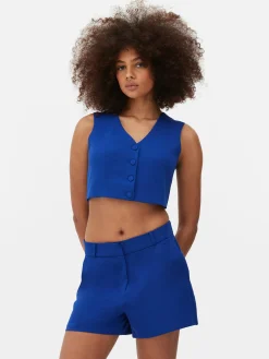 MULHER Primark Blazers^Colete Curto Traçado