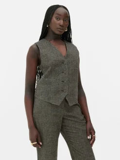 MULHER Primark Blazers^Colete Traçado Padrão Espinha Rita Ora