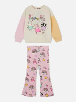 Primark Conjuntos E Visuais^Conj. Coord. Camisola/leggings Boca Sino Peppa Pig