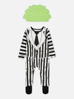 Primark Pijamas-Macacão^Conjunto Body/chapéu Beetlejuice