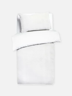 Primark Capas E Conjuntos De Edredão^Conjunto Capa Edredão Solteiro Texturada Reversível
