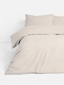 Primark Capas E Conjuntos De Edredão^Conjunto Capa Edredão Super King Chevron Pinsonic