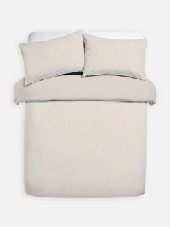 Primark Capas E Conjuntos De Edredão^Conjunto Capa Edredão Super King Chevron Pinsonic