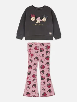 Primark Conjuntos E Visuais^Conjunto Coordenado Camisola Gola Redonda Leggings Disney Minnie Mouse