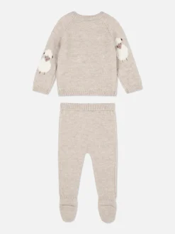 Primark Conjuntos E Visuais^Conjunto Coordenado Leggings/camisola Malha Ovelha