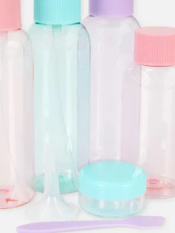 Primark Acessórios De Cuidados Com A Pele|Acessórios De Viagem^Conjunto Frascos Viagem